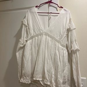 Free people white romper